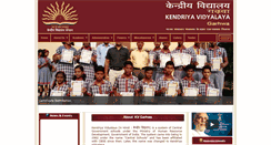 Desktop Screenshot of kvgarhwa.org.in