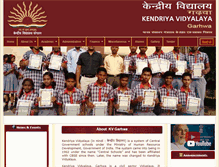 Tablet Screenshot of kvgarhwa.org.in